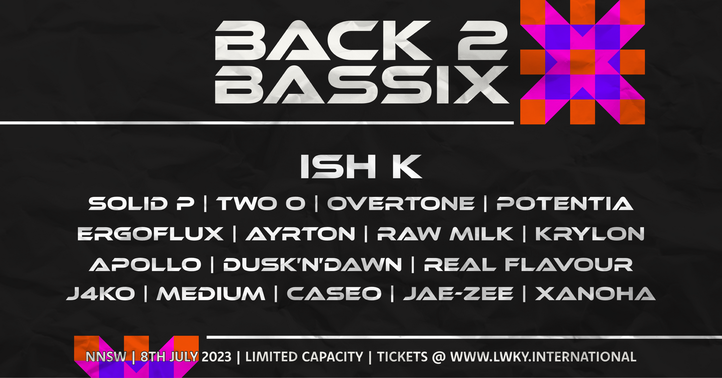 Back2Bassix (22nd Birthday Party 🥳)